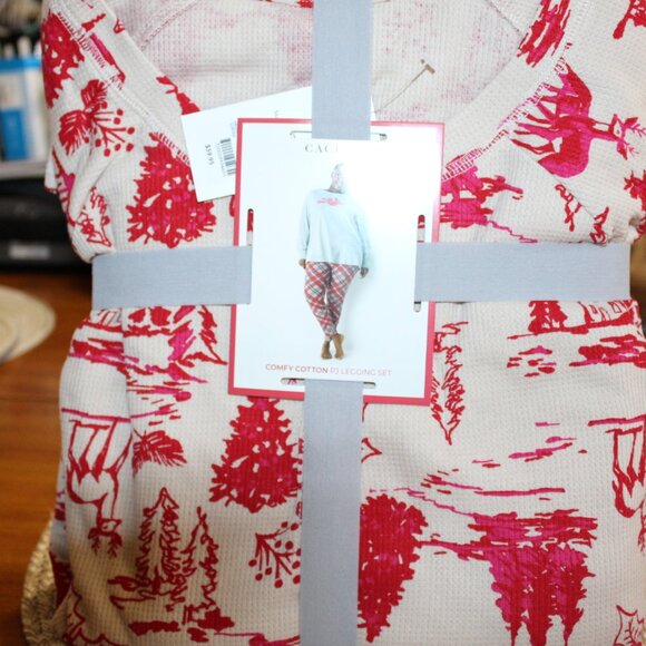 NWT Lane Bryant Cacique PJ legging set 26/28 - Picture 1 of 5